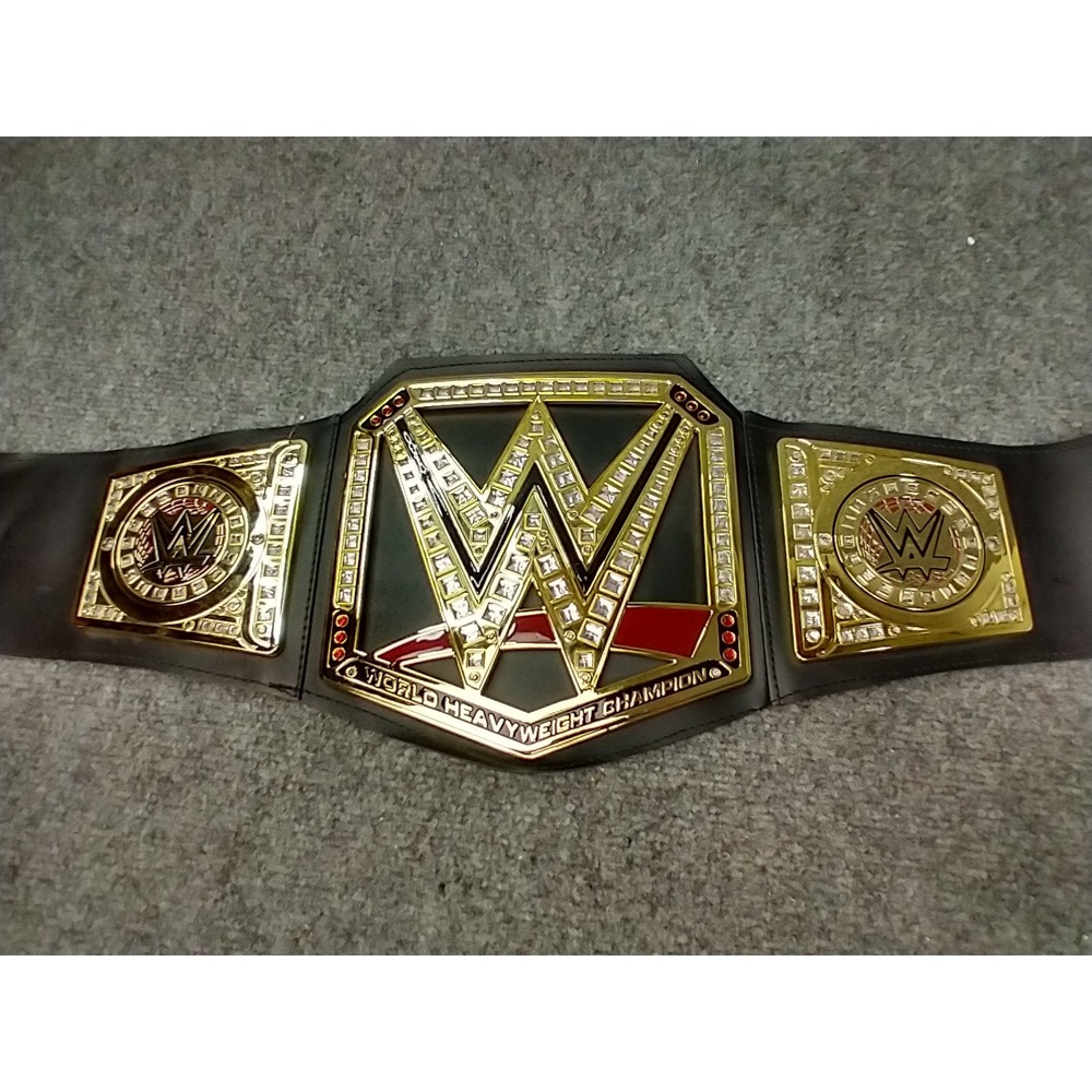 WWE World Heavyweight Championship Belt Kids One Size Black Gold Replica 2016